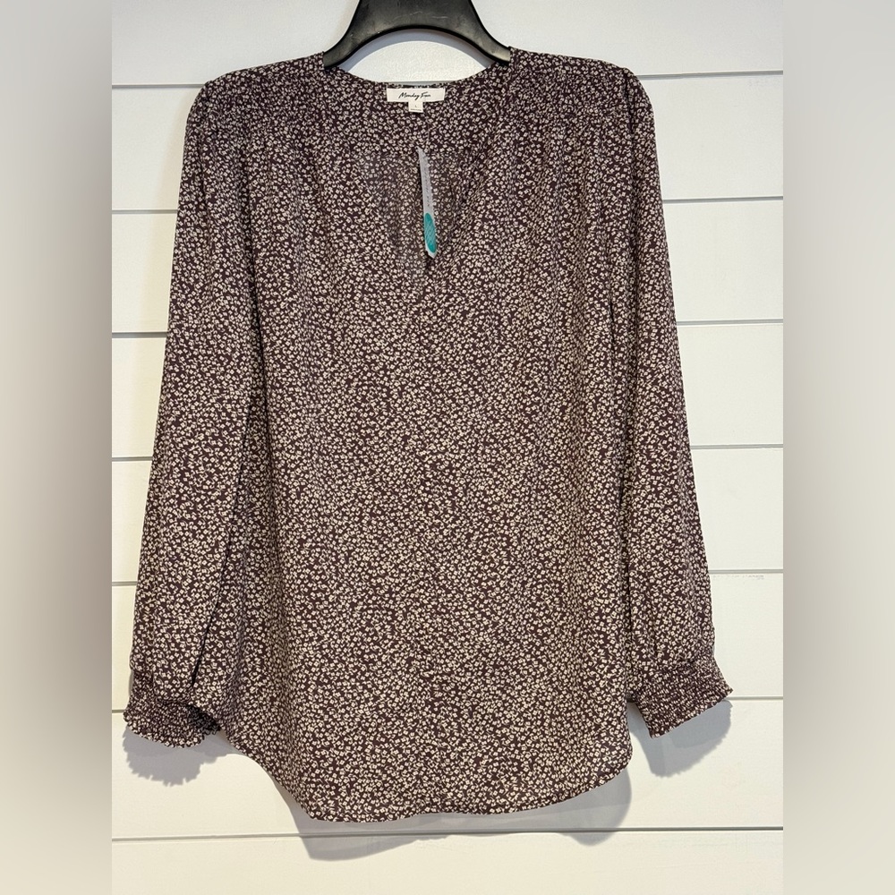 Monday Fun Amiyah Long Sleeve Blouse